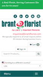 Mobile Screenshot of brantflorist.com